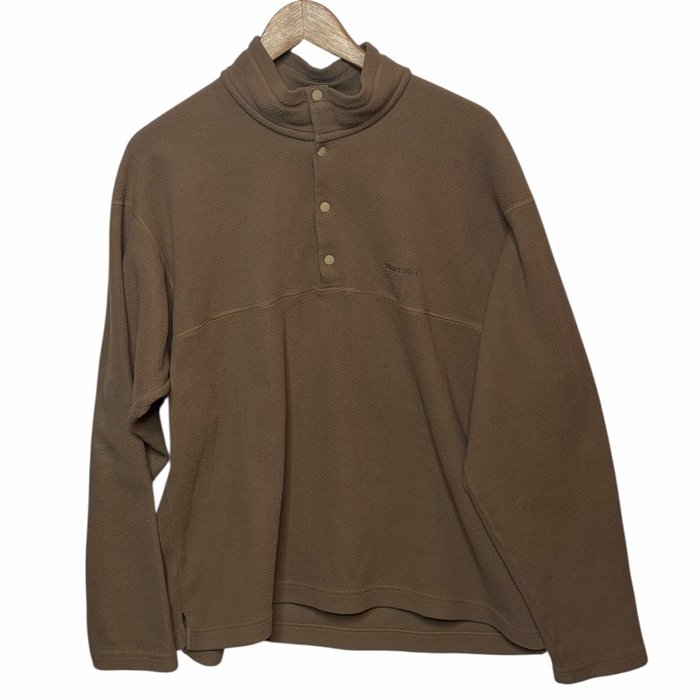 Patagonia Men's Lightweight Tan Snap-T Fleece Pullover